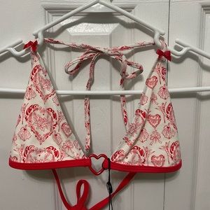 Blackbough red swimsuit top